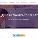 WeAreContent logra sus primeros 1000 sitios web en su plataforma de backlinks