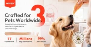 WANPY Chicken Jerky gana el Pet Innovation Award 2026 mientras el mercado latinoamericano de snacks para mascotas avanza hacia estándares prémium más definidos