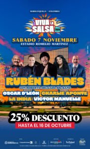 Viva la Salsa regresa a Barranquilla con una alineación estelar el 7 de noviembre